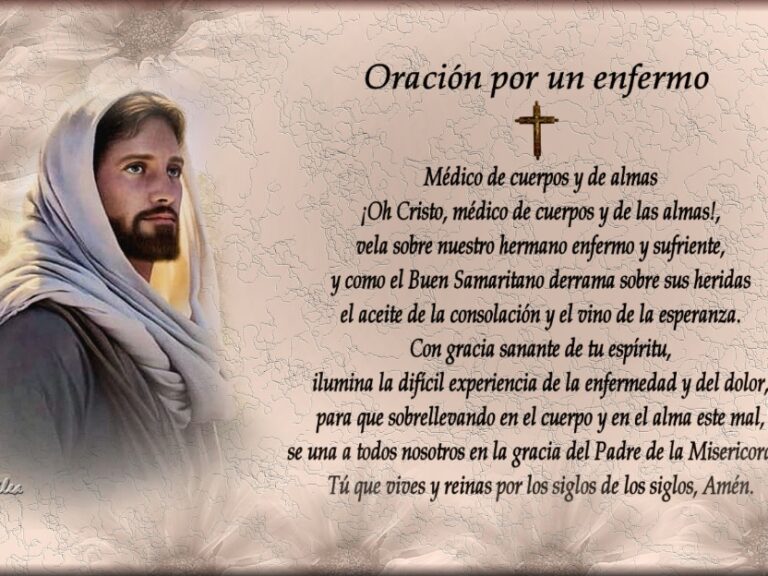 Oracion Para Pedir Salud A Dios